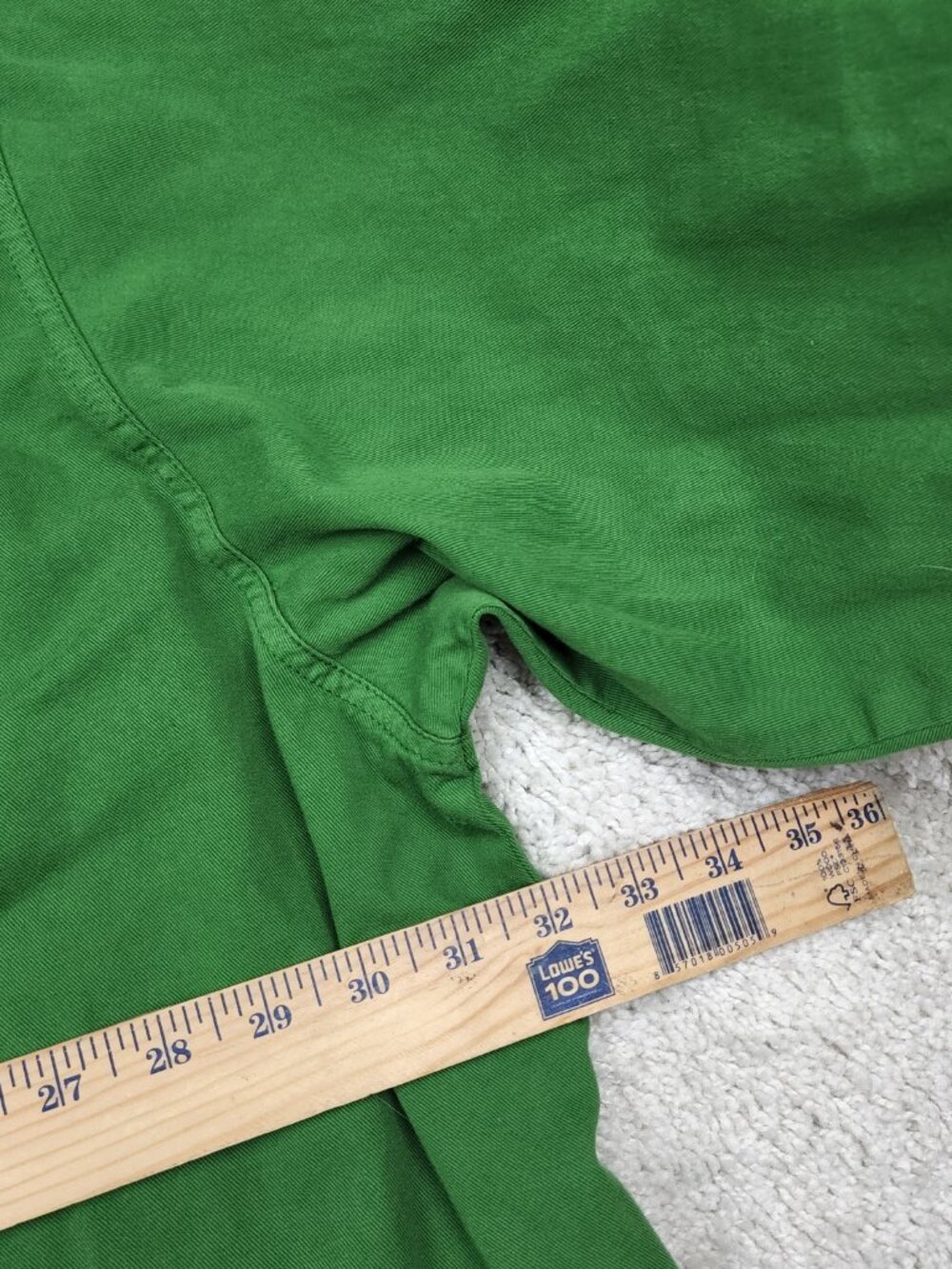 Big Bud Press Overshirt Size 3XL XXXL Green Long Sleeve Oversized Los Angeles US - Picture 6 of 6